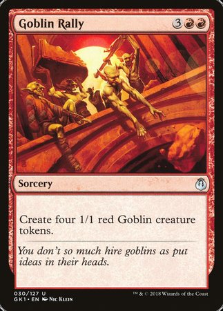 Goblin Rally [GRN Guild Kit] | Magic Magpie