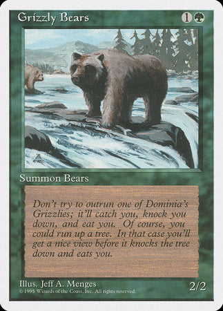 Grizzly Bears [Fourth Edition] | Magic Magpie