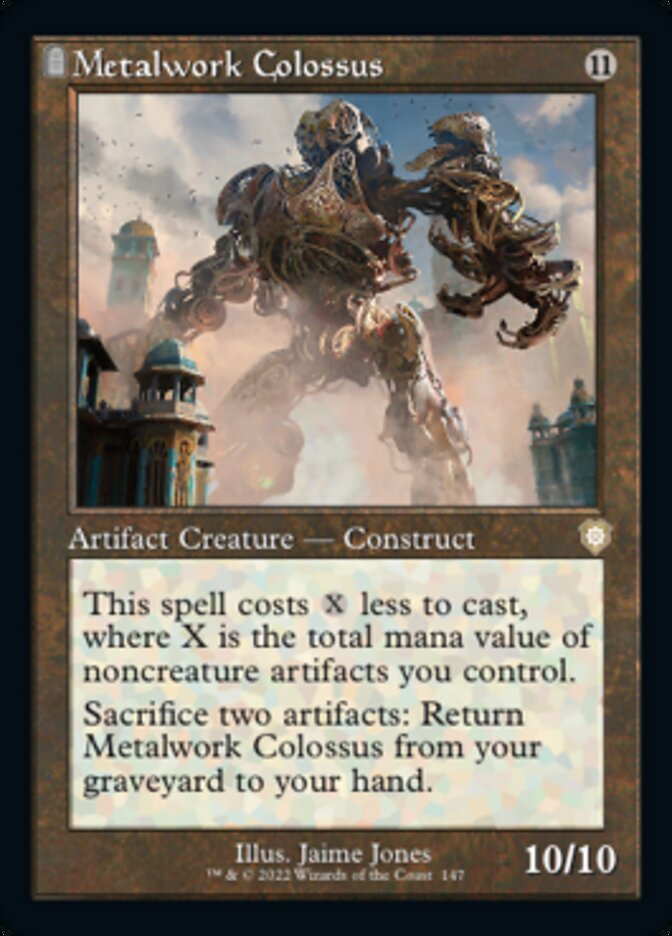 Metalwork Colossus (Retro) [The Brothers' War Commander] | Magic Magpie