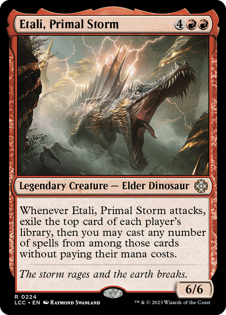 Etali, Primal Storm [The Lost Caverns of Ixalan Commander] | Magic Magpie