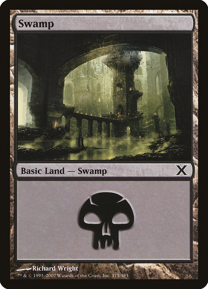 Swamp (375) [Tenth Edition] | Magic Magpie