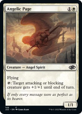 Angelic Page [Jumpstart 2022] | Magic Magpie