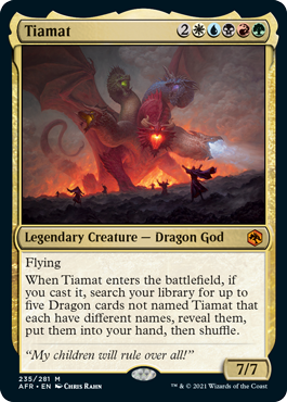 Tiamat [Dungeons & Dragons: Adventures in the Forgotten Realms] | Magic Magpie