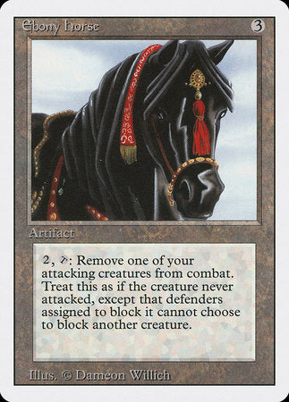 Ebony Horse [Revised Edition] | Magic Magpie