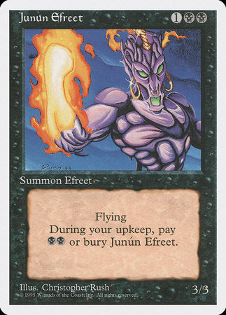 Junun Efreet [Fourth Edition] | Magic Magpie