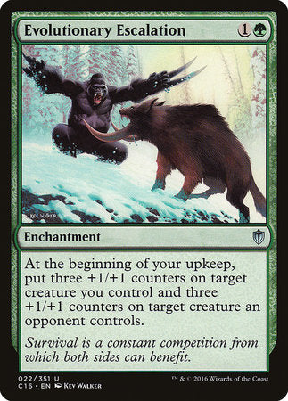 Evolutionary Escalation [Commander 2016] | Magic Magpie
