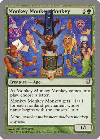 Monkey Monkey Monkey [Unhinged] | Magic Magpie