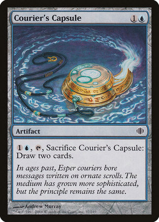 Courier's Capsule [Shards of Alara] | Magic Magpie