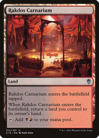 Rakdos Carnarium [Commander 2016] | Magic Magpie