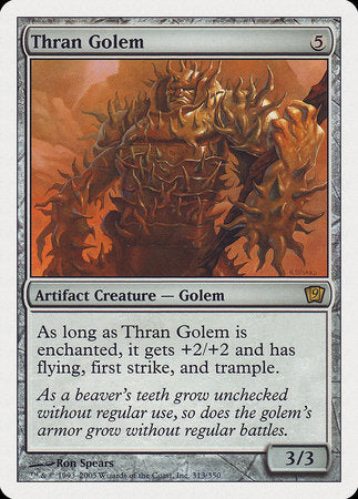 Thran Golem [Ninth Edition] | Magic Magpie