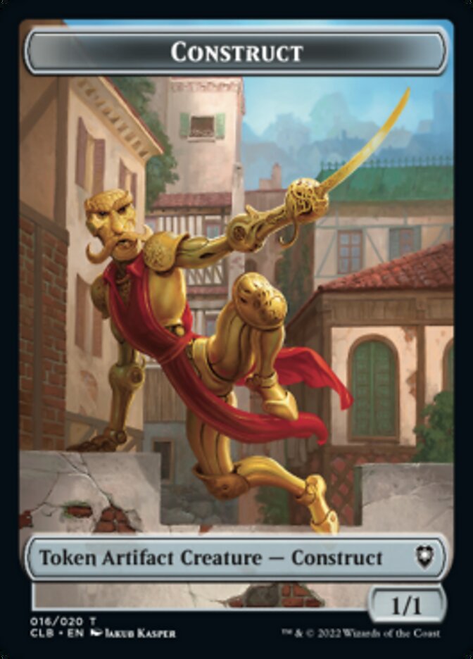 Construct Token [Commander Legends: Battle for Baldur's Gate Tokens] | Magic Magpie