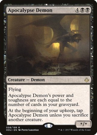 Apocalypse Demon [Hour of Devastation] | Magic Magpie