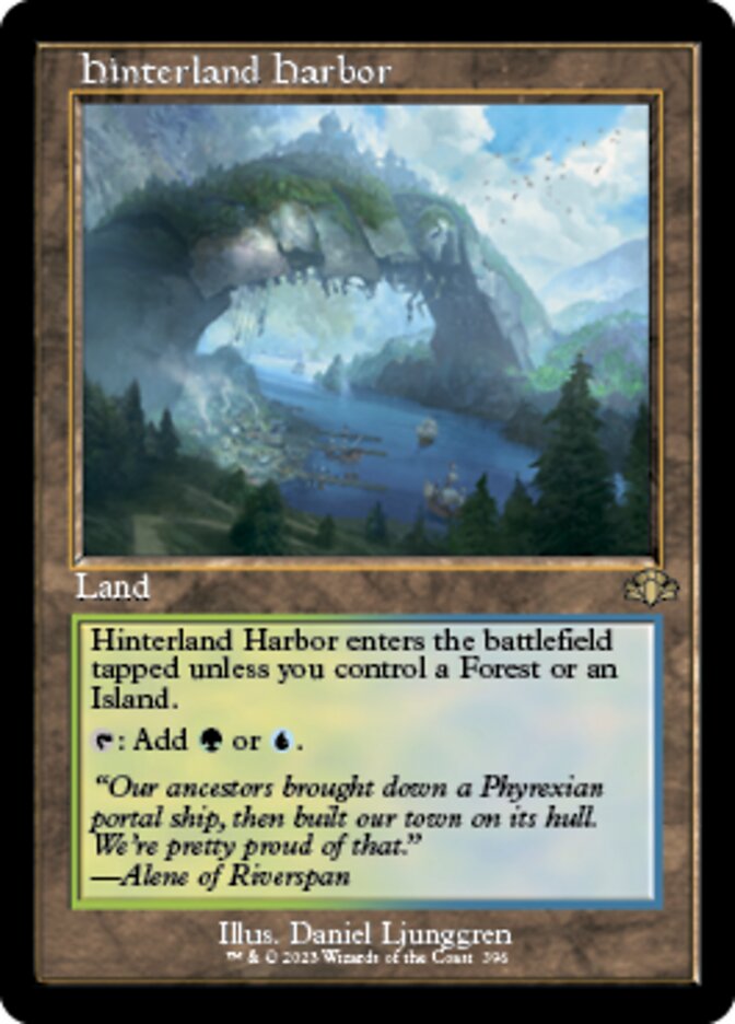 Hinterland Harbor (Retro) [Dominaria Remastered] | Magic Magpie