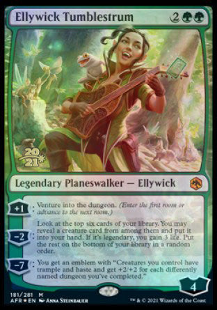 Ellywick Tumblestrum [Dungeons & Dragons: Adventures in the Forgotten Realms Prerelease Promos] | Magic Magpie