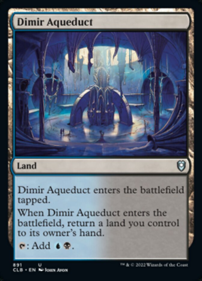 Dimir Aqueduct [Commander Legends: Battle for Baldur's Gate] | Magic Magpie