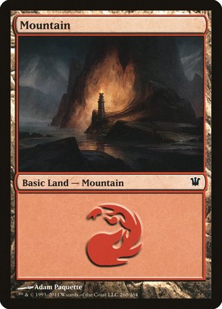 Mountain (260) [Innistrad] | Magic Magpie
