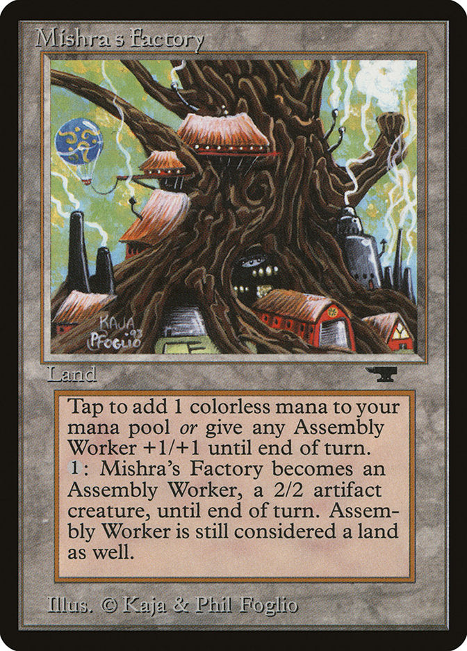Mishra's Factory (Light Green Background) [Antiquities] | Magic Magpie