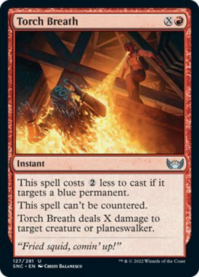 Torch Breath [Streets of New Capenna] | Magic Magpie