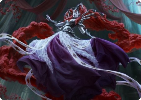 Olivia, Crimson Bride Art Card [Innistrad: Crimson Vow Art Series] | Magic Magpie