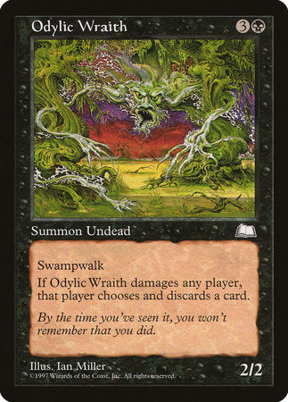 Odylic Wraith [Weatherlight] | Magic Magpie