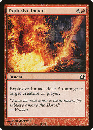 Explosive Impact [Return to Ravnica] | Magic Magpie