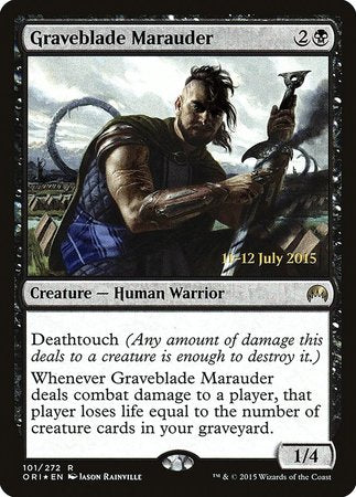 Graveblade Marauder [Magic Origins Promos] | Magic Magpie