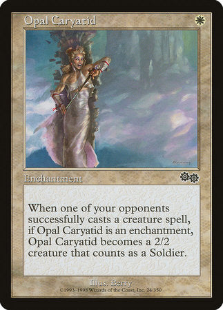 Opal Caryatid [Urza's Saga] | Magic Magpie