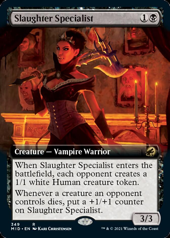 Slaughter Specialist (Extended) [Innistrad: Midnight Hunt] | Magic Magpie