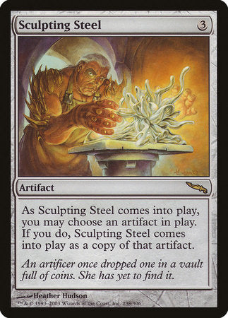 Sculpting Steel [Mirrodin] | Magic Magpie