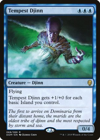 Tempest Djinn [Dominaria] | Magic Magpie