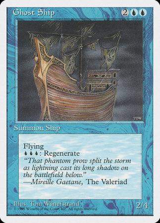 Ghost Ship [Fourth Edition] | Magic Magpie