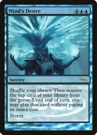 Mind's Desire [Judge Gift Cards 2008] | Magic Magpie