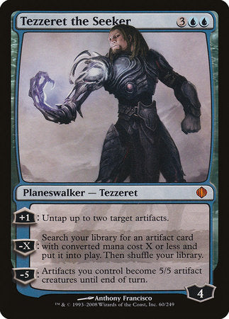 Tezzeret the Seeker [Shards of Alara] | Magic Magpie