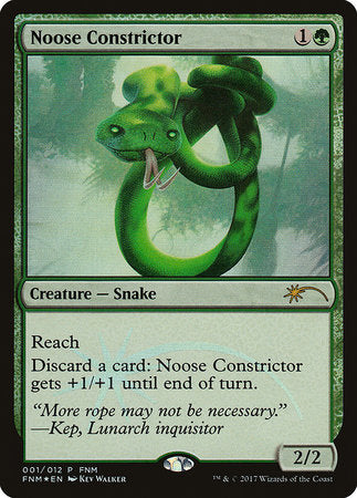 Noose Constrictor [Friday Night Magic 2017] | Magic Magpie