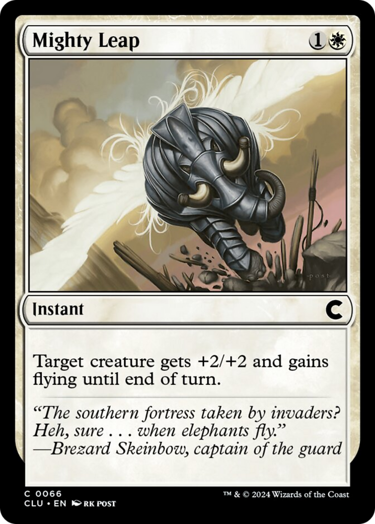 Mighty Leap [Ravnica: Clue Edition] | Magic Magpie