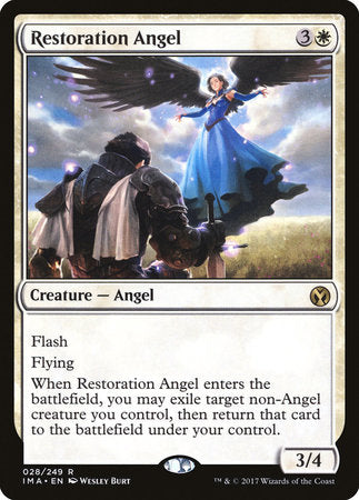 Restoration Angel [Iconic Masters] | Magic Magpie