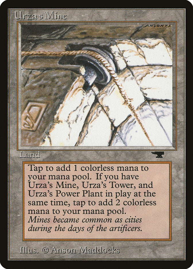 Urza's Mine (Pulley Embedded in Stone) [Antiquities] | Magic Magpie