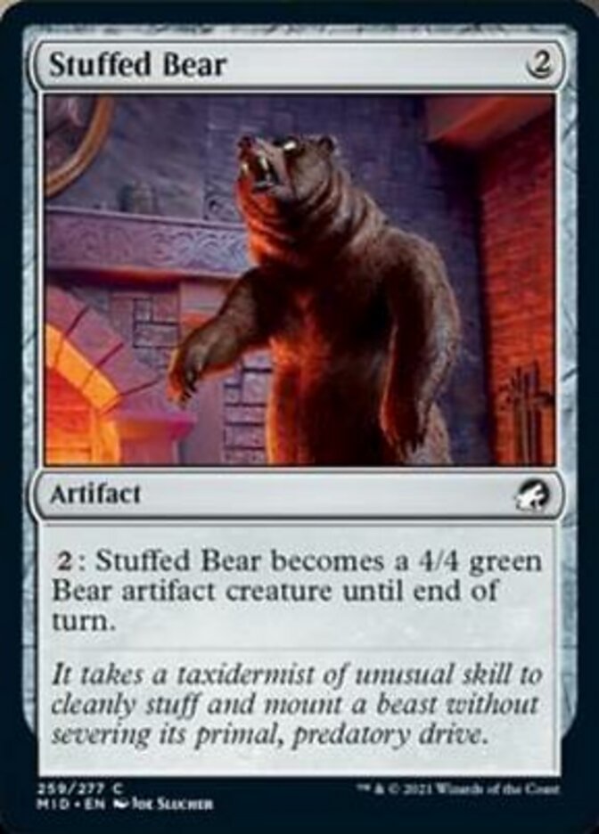 Stuffed Bear [Innistrad: Midnight Hunt] | Magic Magpie