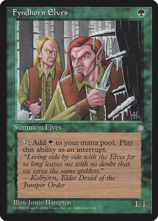 Fyndhorn Elves [Ice Age] | Magic Magpie