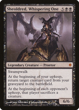 Sheoldred, Whispering One [New Phyrexia] | Magic Magpie