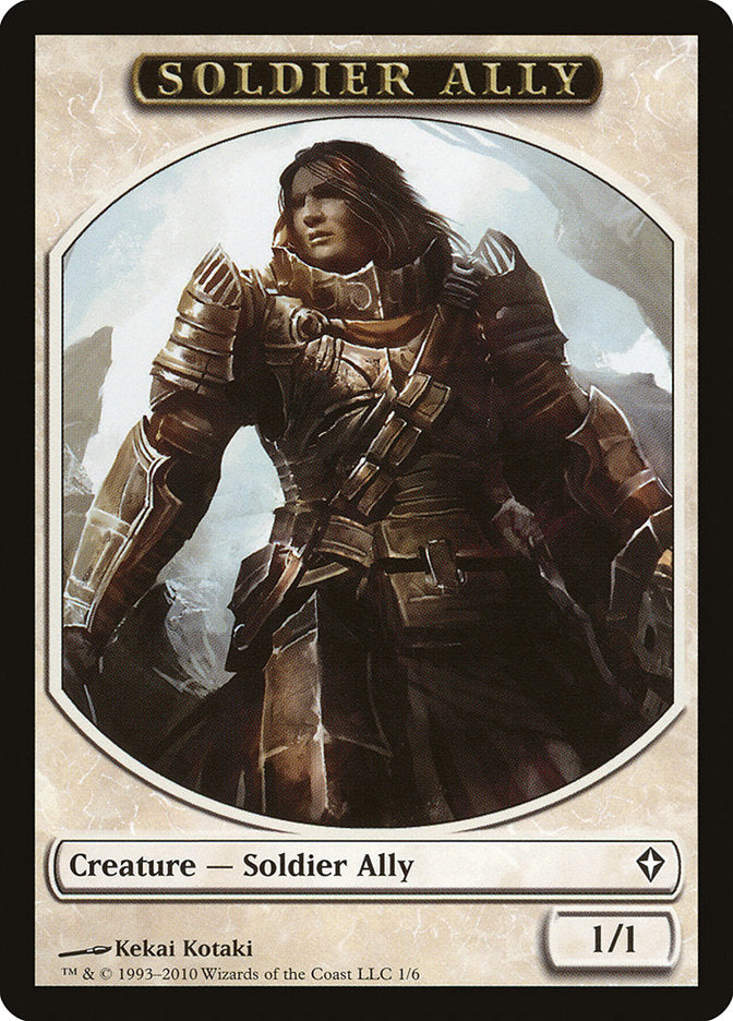 Soldier Ally [Worldwake Tokens] | Magic Magpie