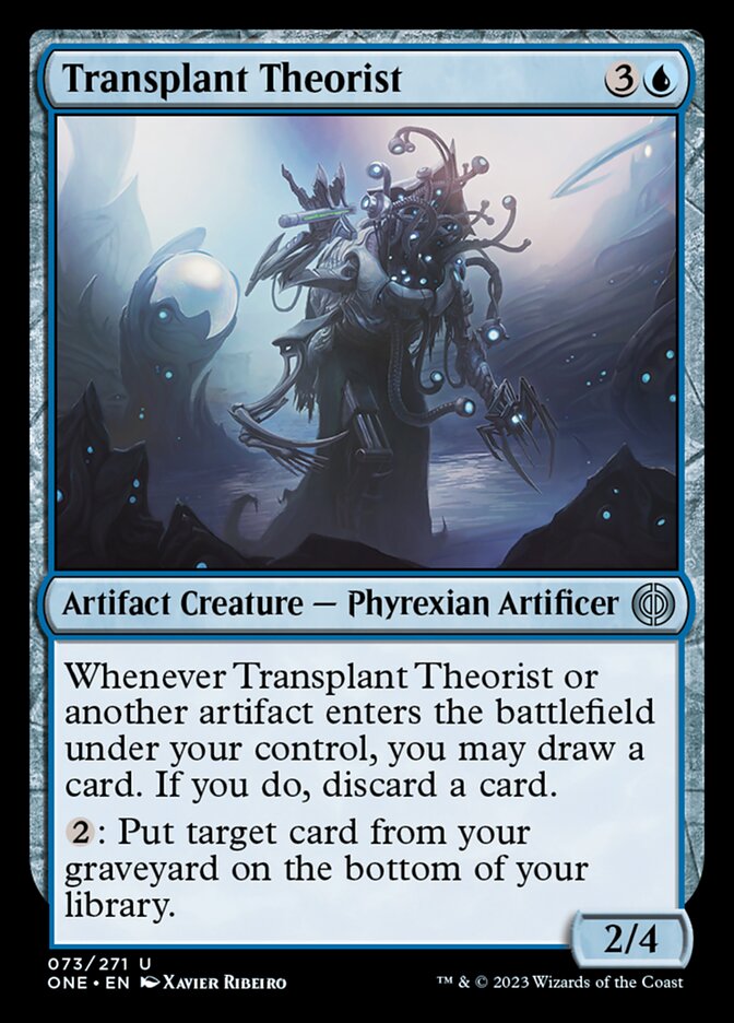 Transplant Theorist [Phyrexia: All Will Be One] | Magic Magpie