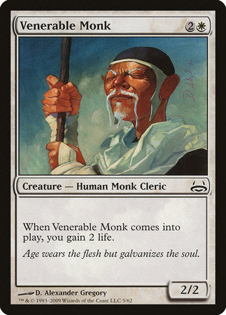 Venerable Monk [Duel Decks: Divine vs. Demonic] | Magic Magpie