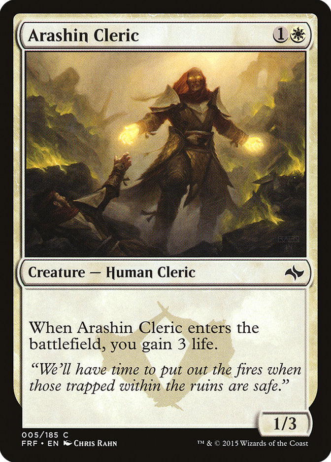 Arashin Cleric [Fate Reforged] | Magic Magpie