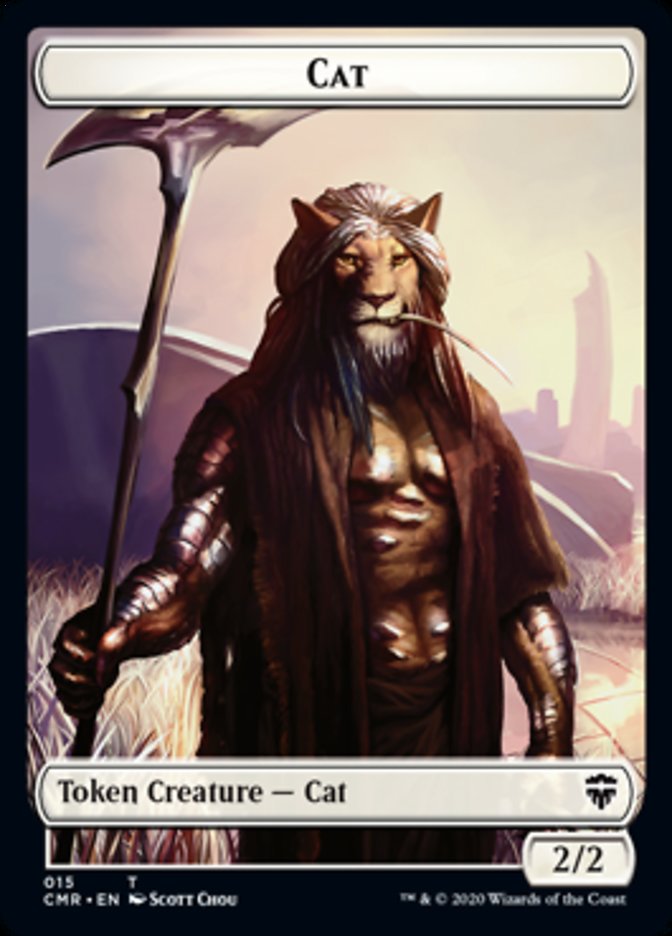 Cat // Soldier Token [Commander Legends Tokens] | Magic Magpie