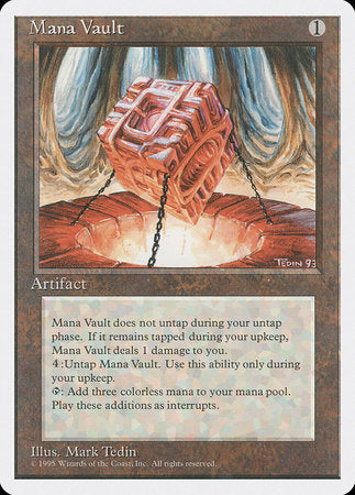 Mana Vault [Fourth Edition] | Magic Magpie