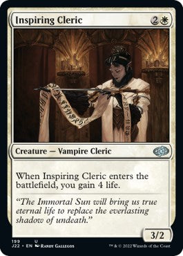 Inspiring Cleric [Jumpstart 2022] | Magic Magpie