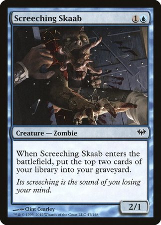 Screeching Skaab [Dark Ascension] | Magic Magpie