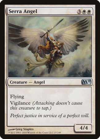 Serra Angel [Magic 2011] | Magic Magpie