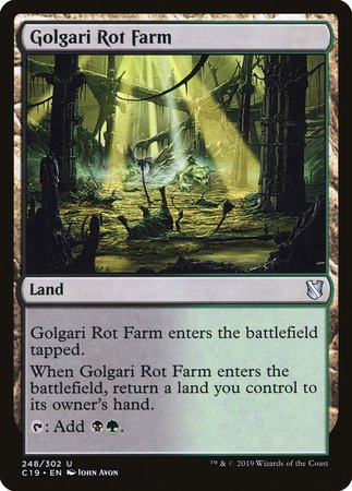 Golgari Rot Farm [Commander 2019] | Magic Magpie
